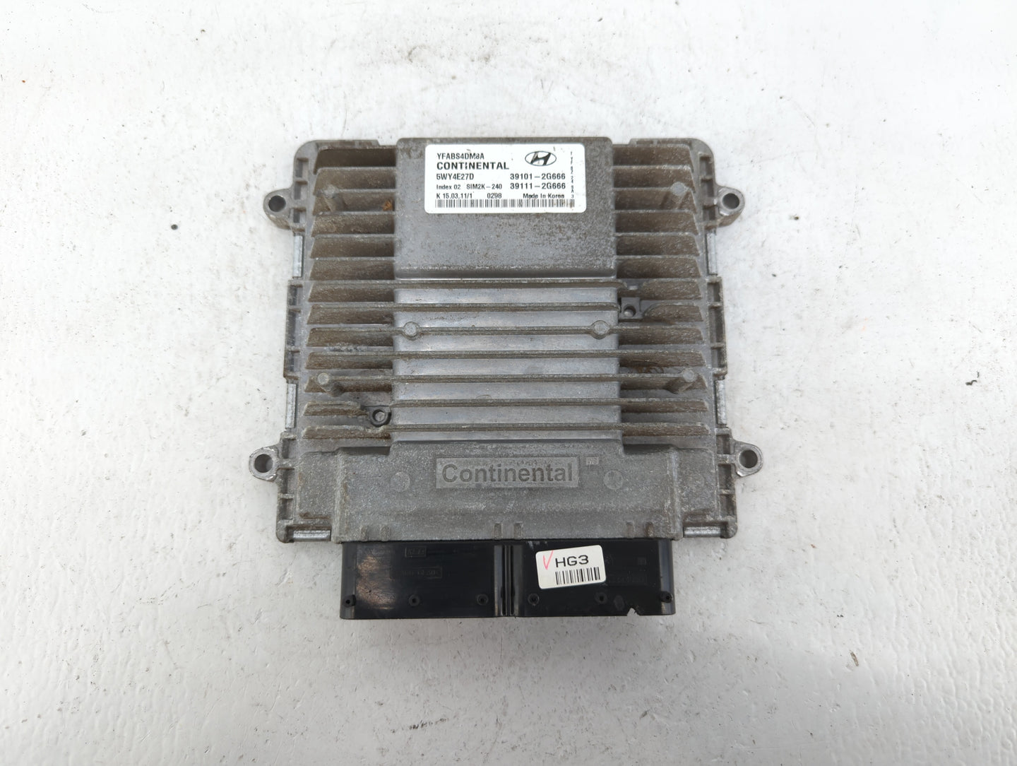 2011-2014 Hyundai Sonata PCM Engine Control Computer ECU ECM PCU OEM P/N:39111-2G669 39101-2G667 Fits Fits 2011 2012 2013 20