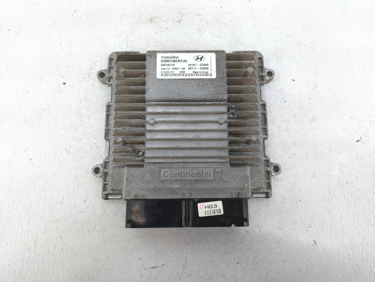 2011-2014 Hyundai Sonata PCM Engine Control Computer ECU ECM PCU OEM P/N:39111-2G669 39101-2G667 Fits Fits 2011 2012 2013 20