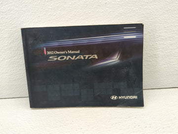 2012 Hyundai Sonata Owners Manual Book Guide OEM Used Auto Parts - Oemusedautoparts1.com