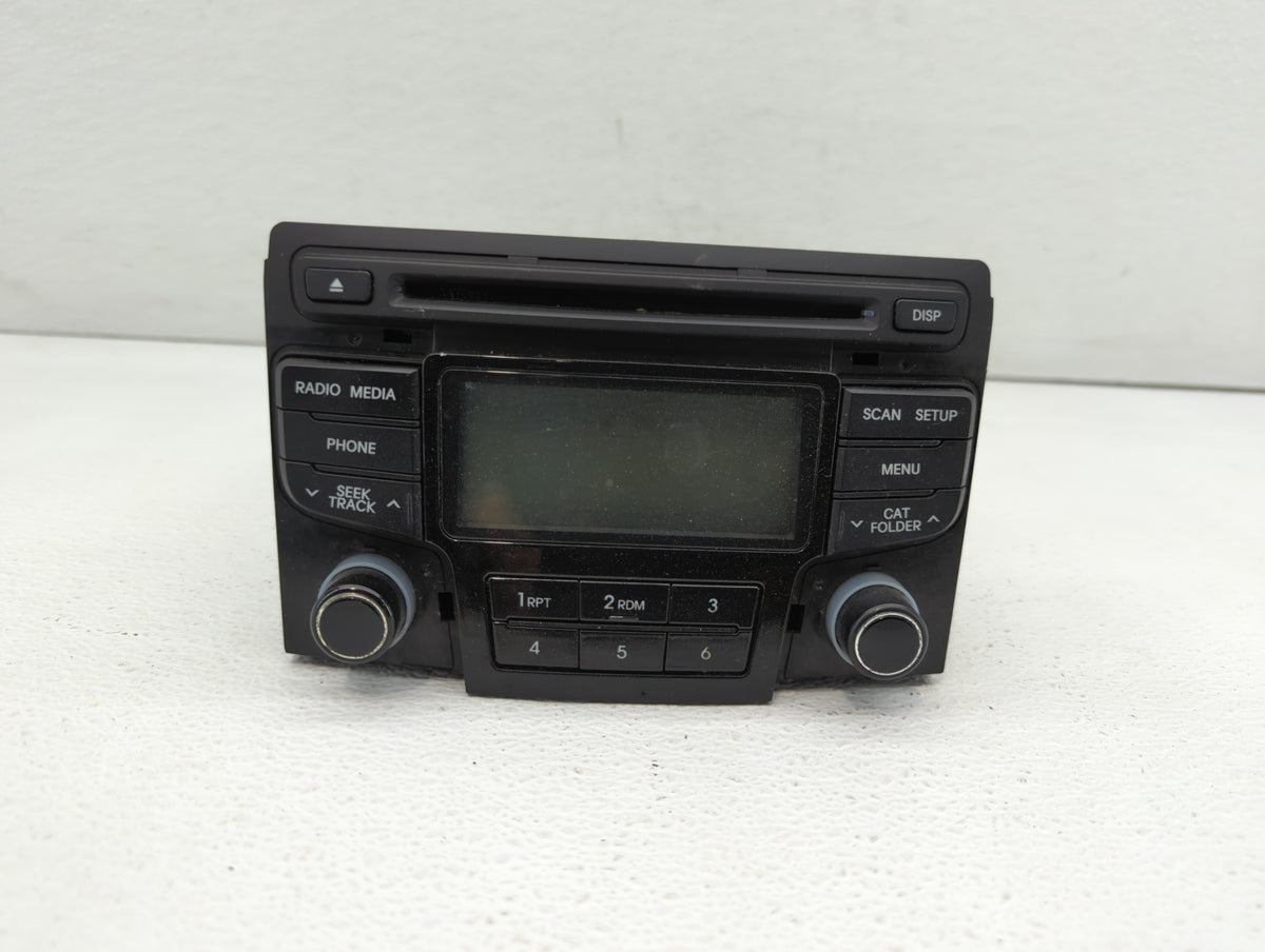 2012-2015 Hyundai Sonata Am Fm Cd Player Radio Receiver 440570 - Oemusedautoparts1.com
