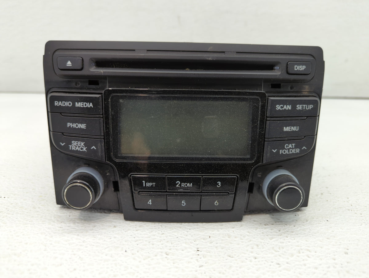2012-2015 Hyundai Sonata Am Fm Cd Player Radio Receiver 440570 - Oemusedautoparts1.com
