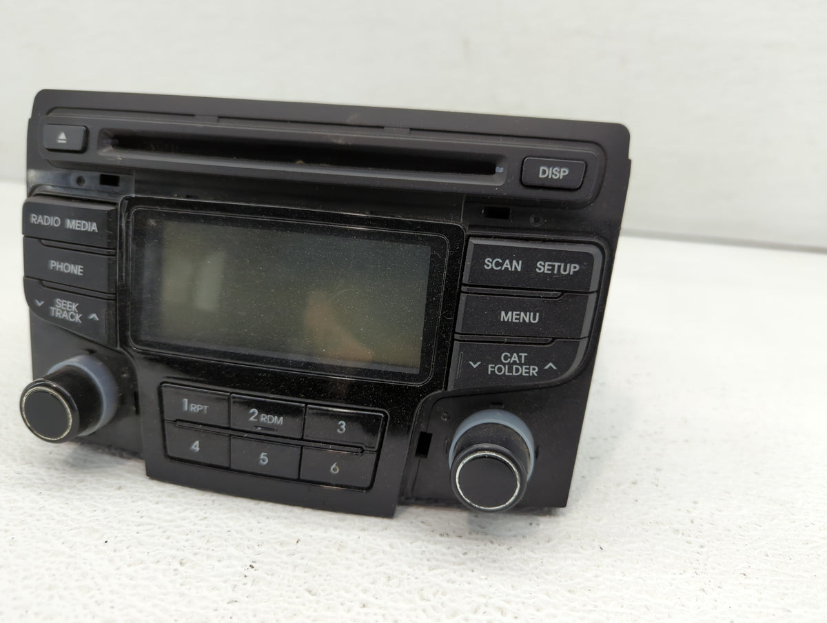 2012-2015 Hyundai Sonata Am Fm Cd Player Radio Receiver 440570 - Oemusedautoparts1.com