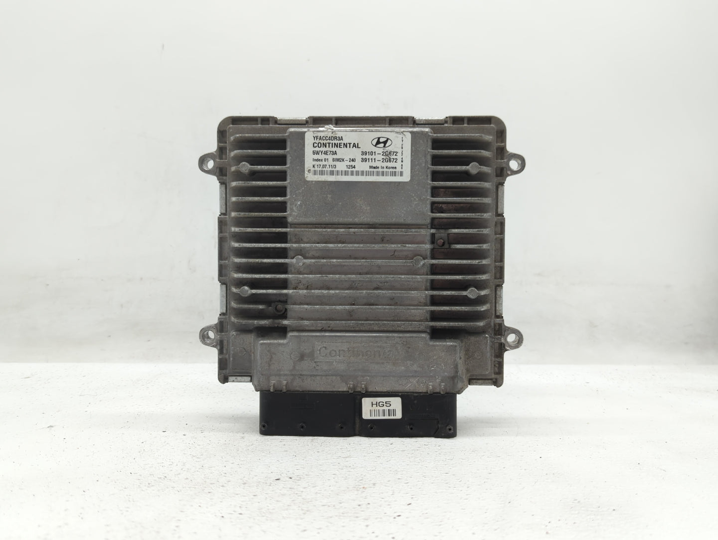 2011-2014 Hyundai Sonata PCM Engine Control Computer ECU ECM PCU OEM P/N:39111-2G672 39101-2C672 Fits Fits 2011 2012 2013 20