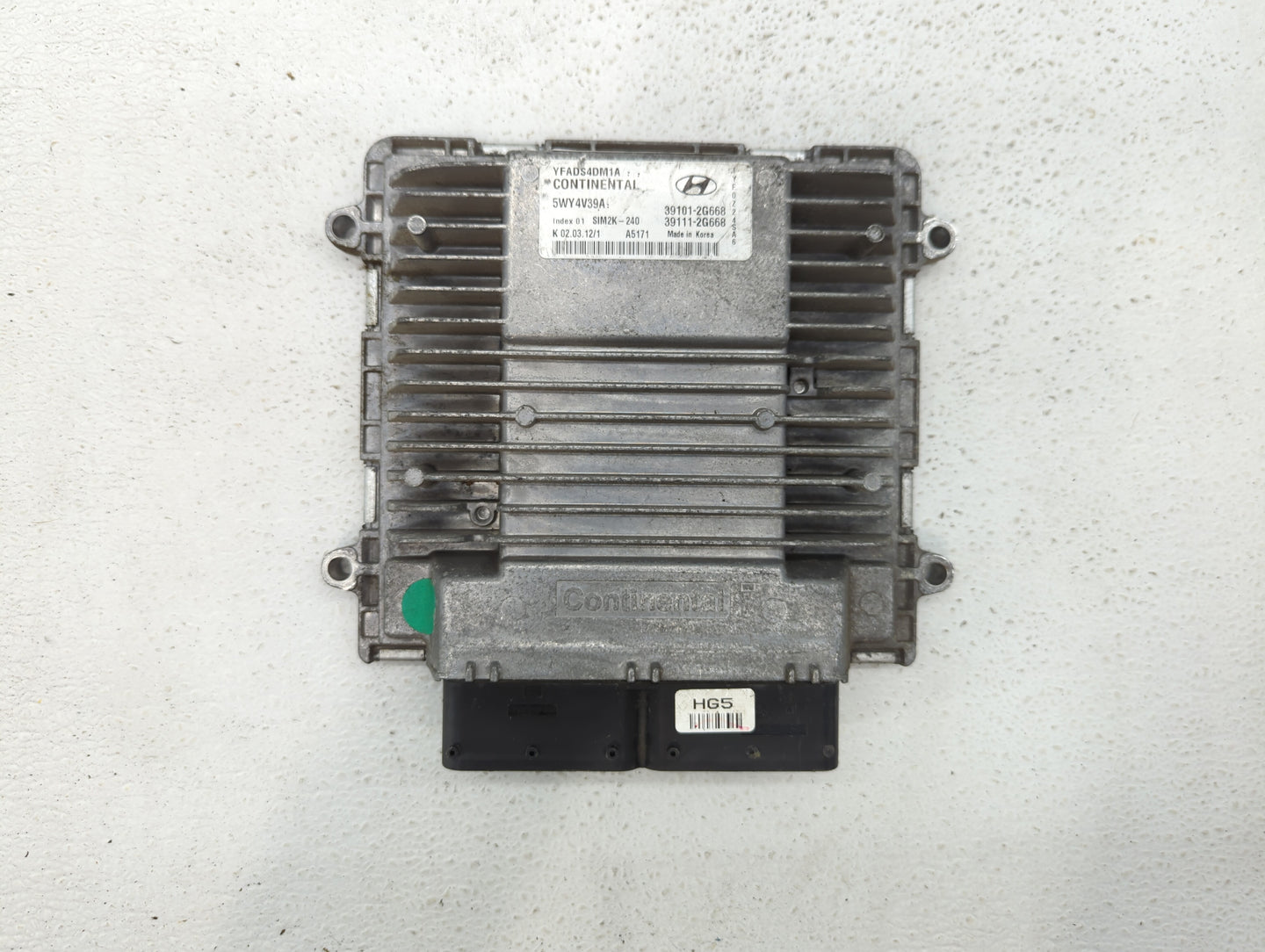 2011-2014 Hyundai Sonata PCM Engine Control Computer ECU ECM PCU OEM P/N:39111-2G672 39101-2C672 Fits Fits 2011 2012 2013 20