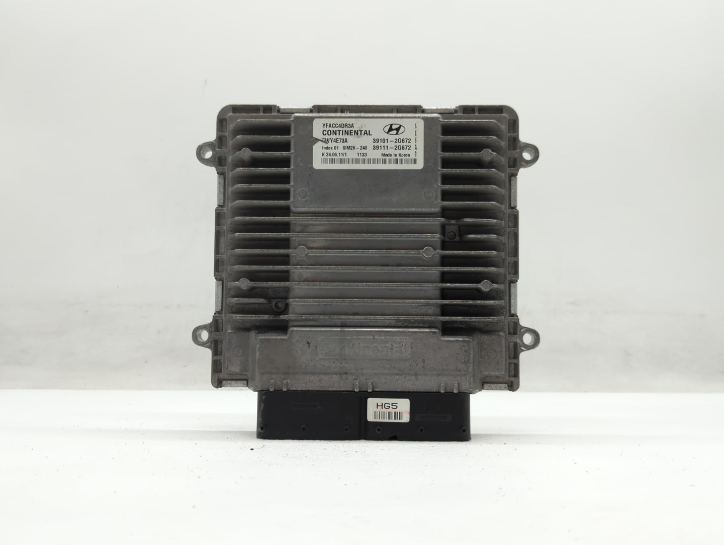 2011-2014 Hyundai Sonata PCM Engine Control Computer ECU ECM PCU OEM P/N:39111-2G663 39101-2G663 Fits Fits 2011 2012 2013 20