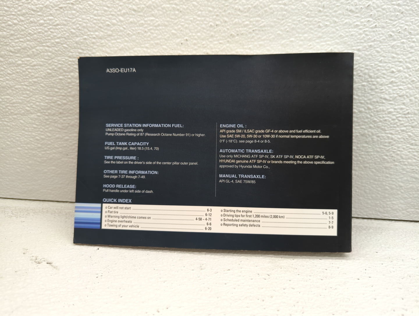 2012 Hyundai Sonata Owners Manual Book Guide OEM Used Auto Parts - Oemusedautoparts1.com