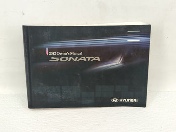 2012 Hyundai Sonata Owners Manual Book Guide OEM Used Auto Parts - Oemusedautoparts1.com