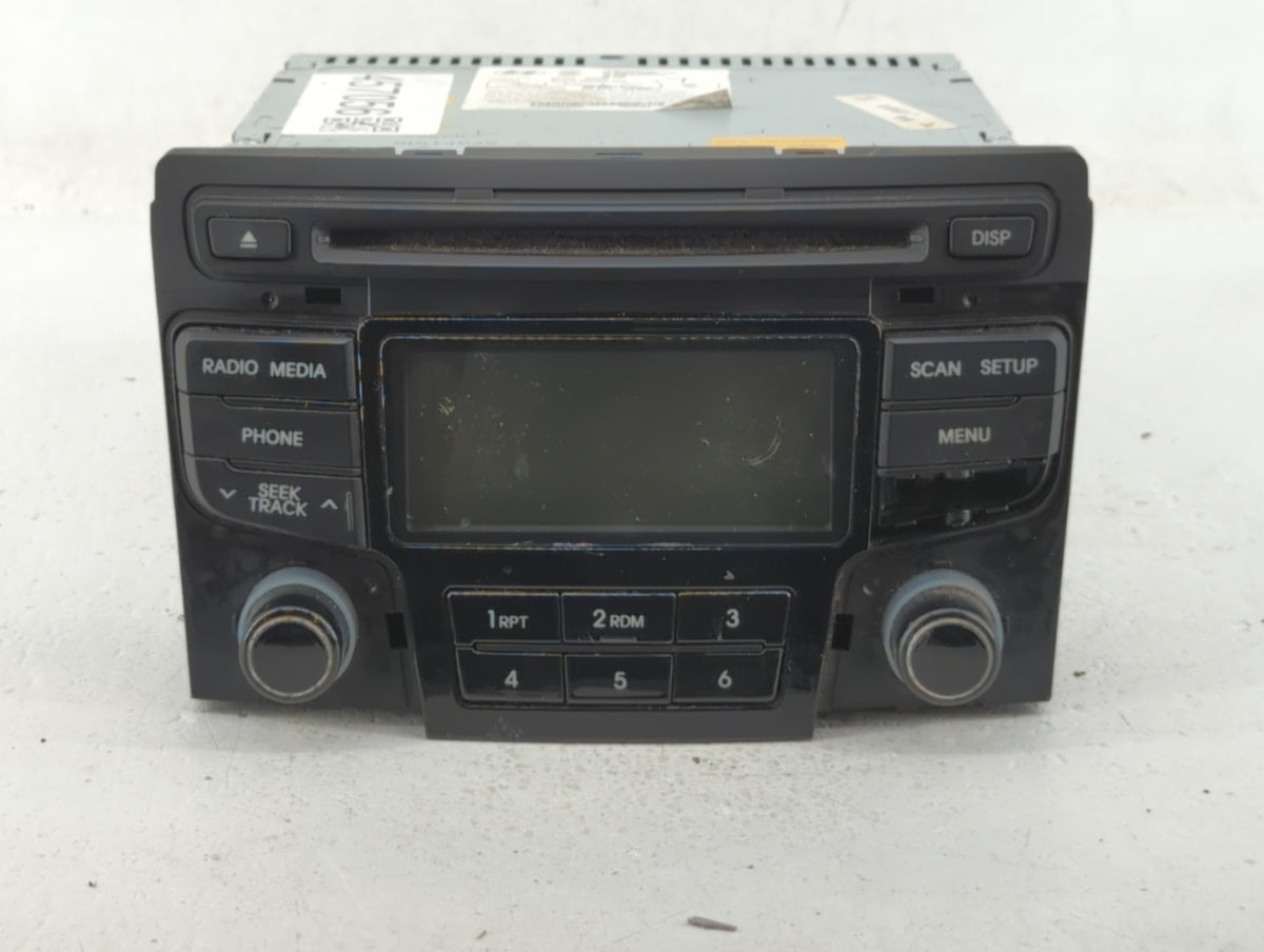 2012-2014 Hyundai Sonata Am Fm Cd Player Radio Receiver 457056 - Oemusedautoparts1.com