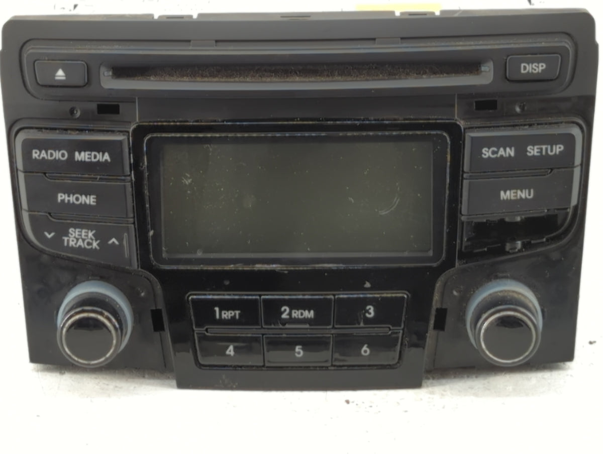 2012-2014 Hyundai Sonata Am Fm Cd Player Radio Receiver 457056 - Oemusedautoparts1.com
