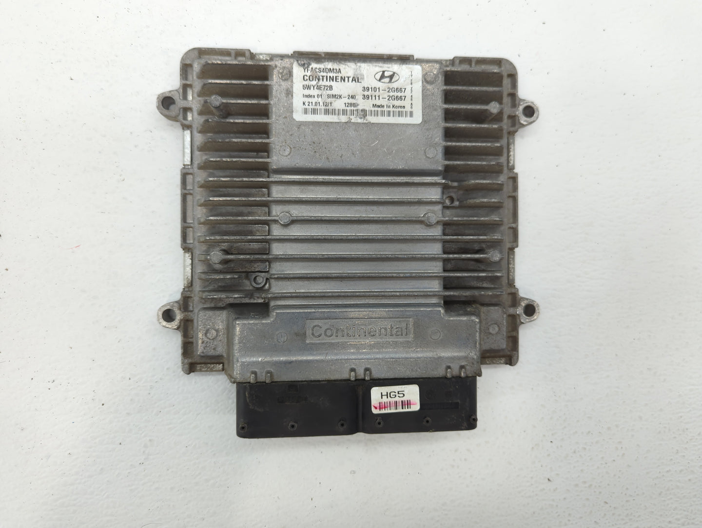 2011-2014 Hyundai Sonata PCM Engine Control Computer ECU ECM PCU OEM P/N:39111-2G666 39101-2G666 Fits Fits 2011 2012 2013 20