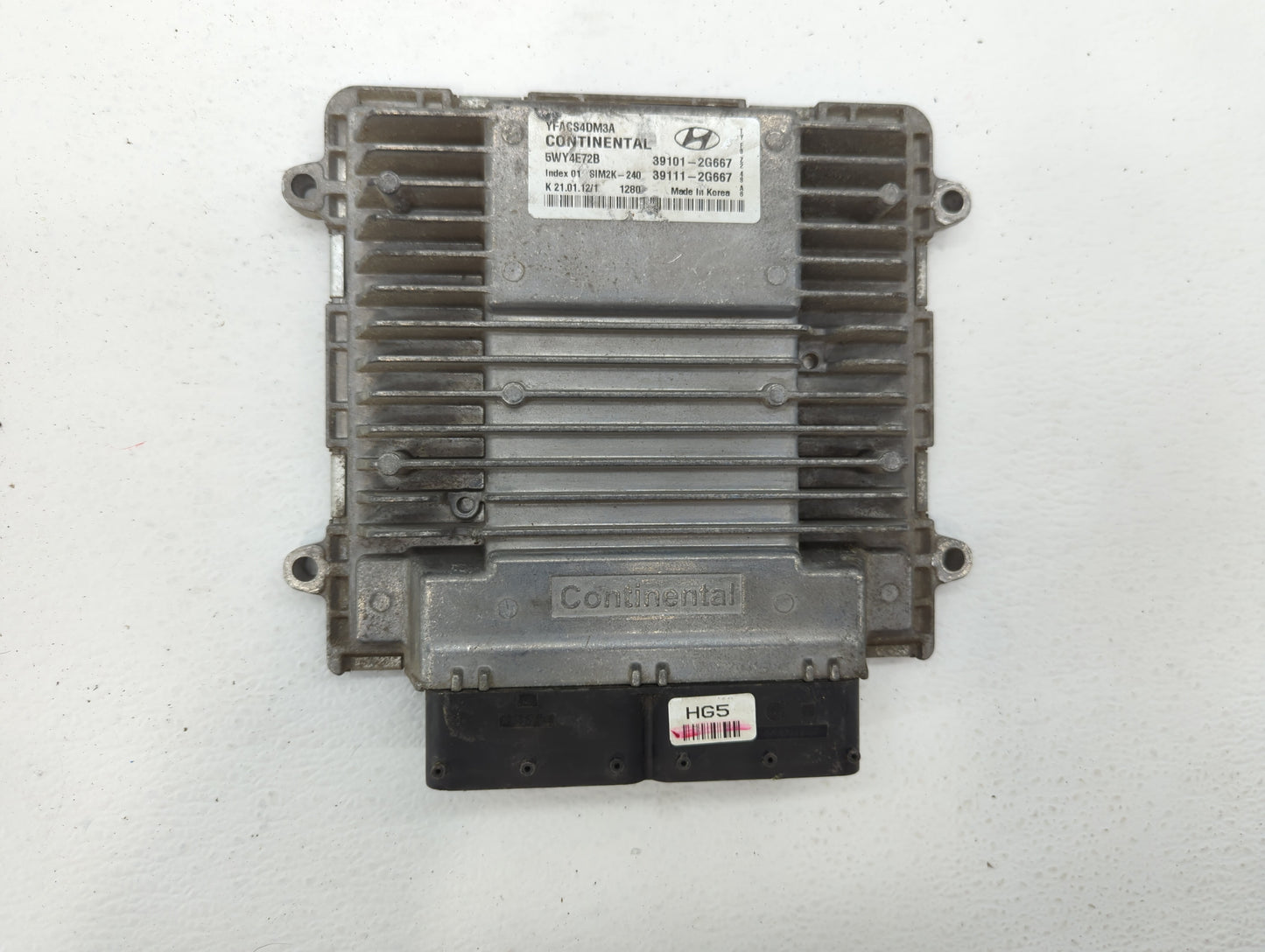2011-2014 Hyundai Sonata PCM Engine Control Computer ECU ECM PCU OEM P/N:39111-2G666 39101-2G666 Fits Fits 2011 2012 2013 20