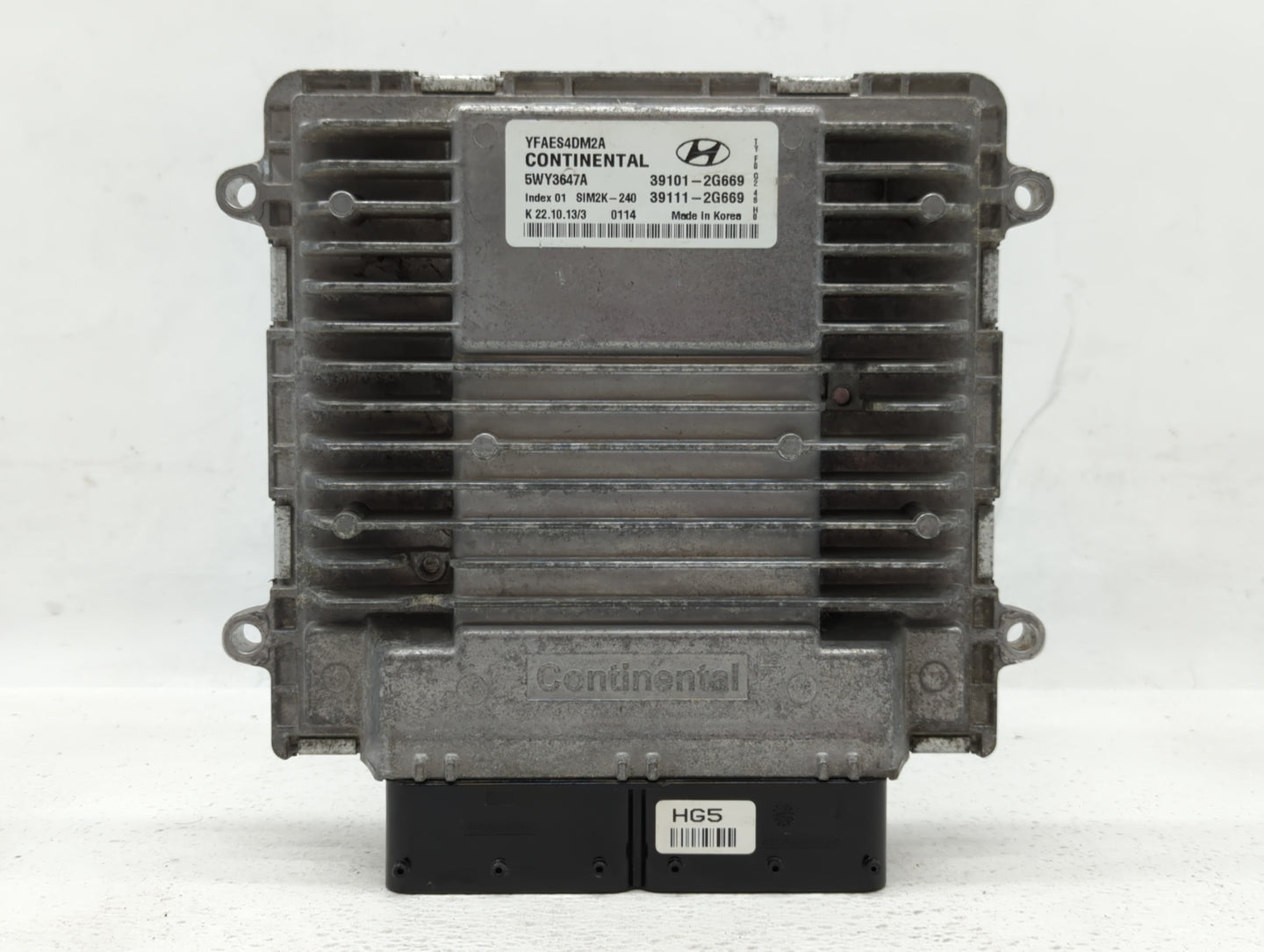 2011-2014 Hyundai Sonata PCM Engine Control Computer ECU ECM PCU OEM P/N:39111-2G669 39101-2G669 Fits Fits 2011 2012 2013 20