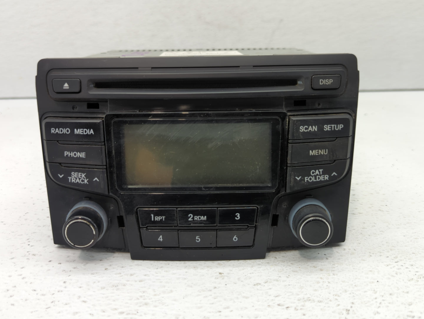 2012-2015 Hyundai Sonata Am Fm Cd Player Radio Receiver - Oemusedautoparts1.com