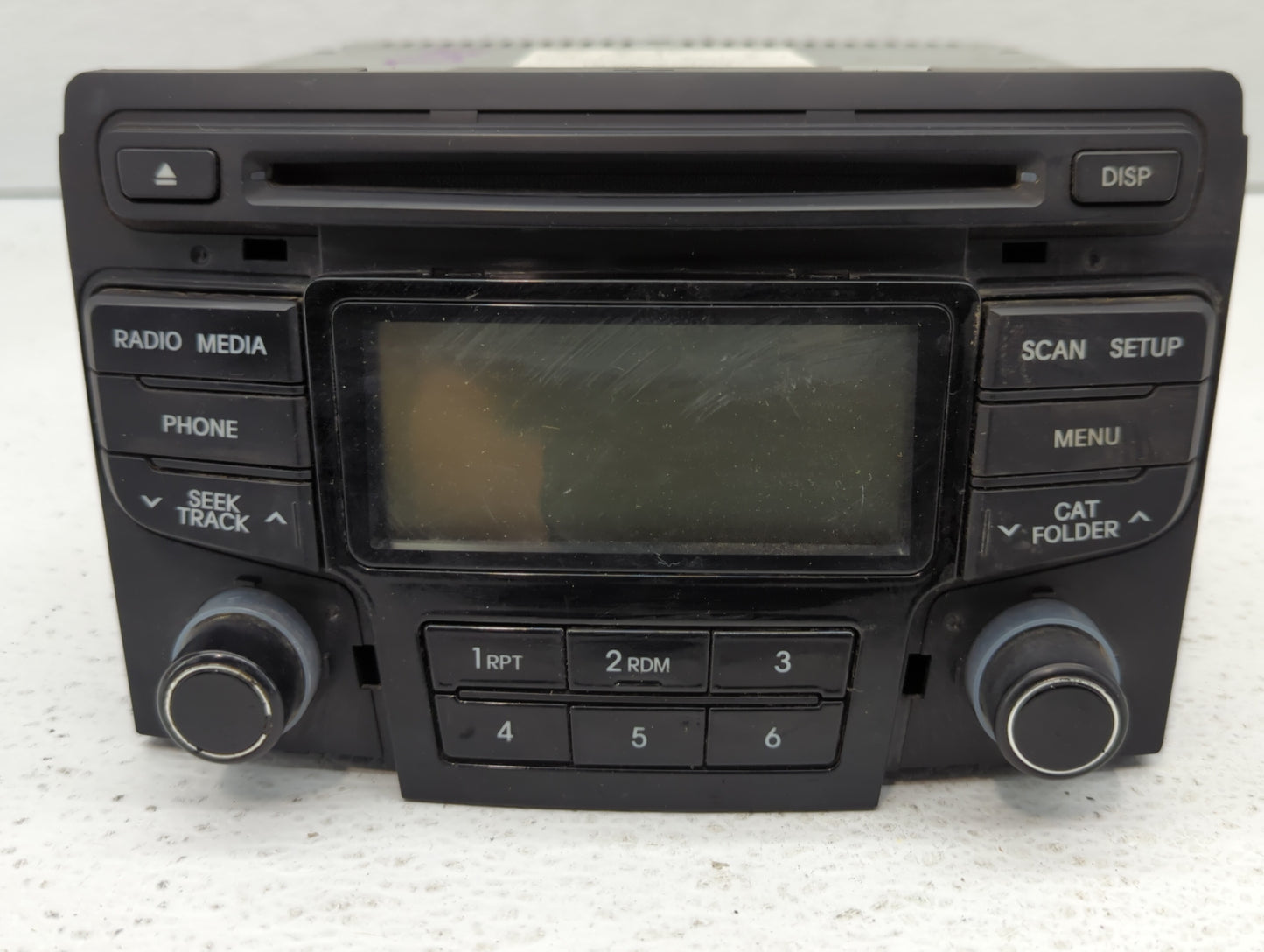2012-2015 Hyundai Sonata Am Fm Cd Player Radio Receiver - Oemusedautoparts1.com