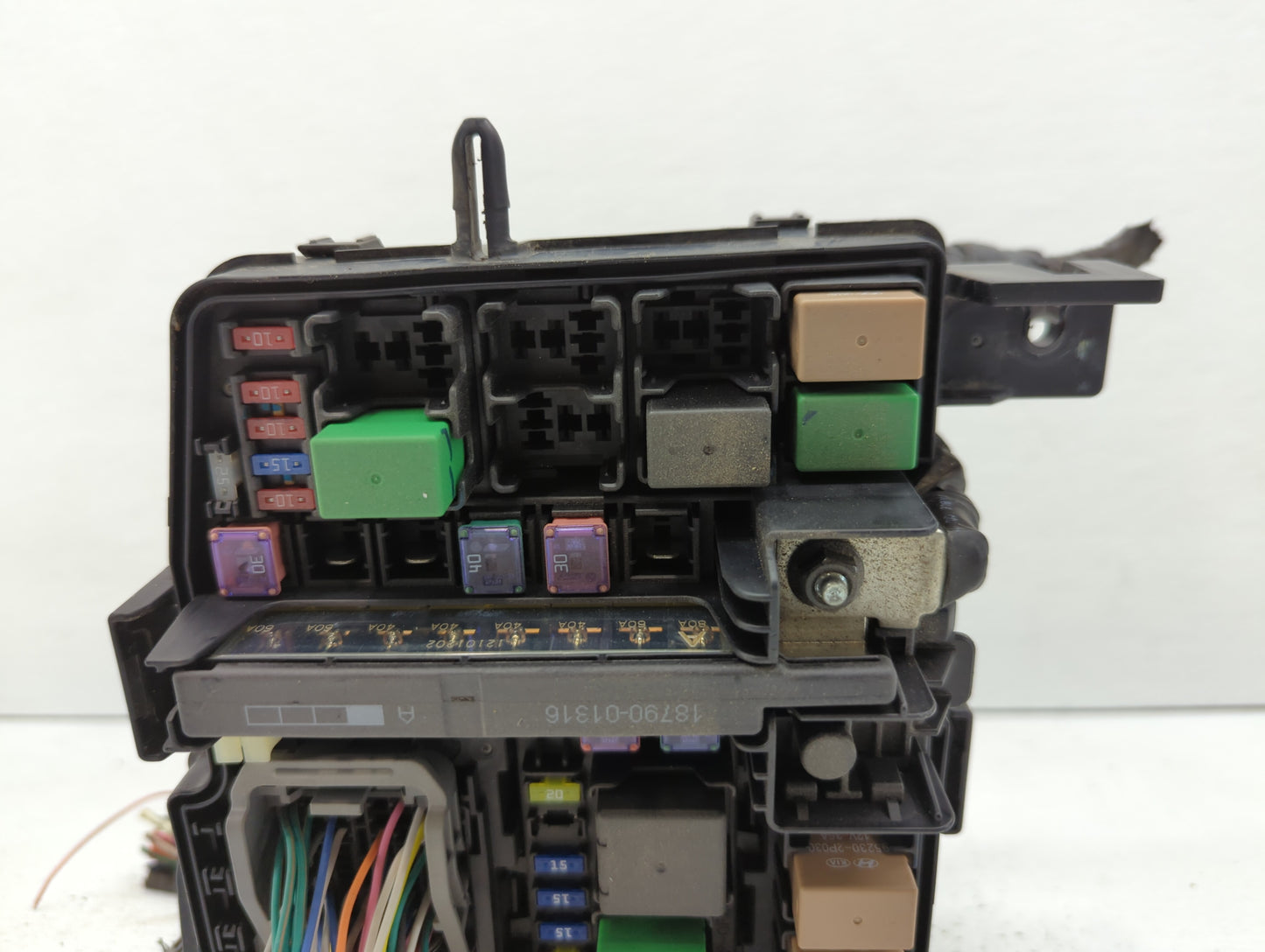 2011-2014 Hyundai Sonata Fusebox Fuse Box Panel Relay Module P/N:91750-3Q070 91950-3S711 Fits Fits 2011 2012 2013 2014 OEM U
