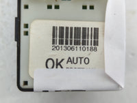 2011-2015 Hyundai Sonata Master Power Window Switch Replacement Driver Side Left P/N:202008875 202008876 Fits OEM Used Auto 