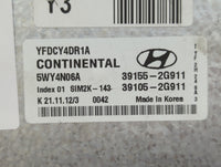 2011-2015 Hyundai Sonata PCM Engine Control Computer ECU ECM PCU OEM P/N:39105-2G911 39155-2G911 Fits OEM Used Auto Parts - 