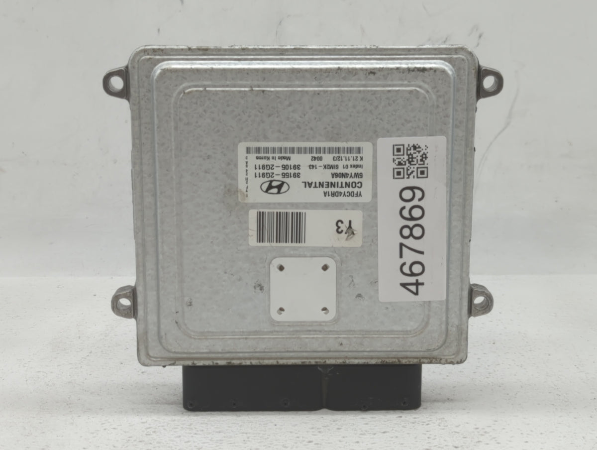 2011-2015 Hyundai Sonata PCM Engine Control Computer ECU ECM PCU OEM P/N:39105-2G911 39155-2G911 Fits 2011 2012 2013 2014 20