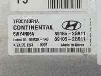 2011-2015 Hyundai Sonata PCM Engine Control Computer ECU ECM PCU OEM P/N:39105-2G911 39155-2G911 Fits OEM Used Auto Parts - 
