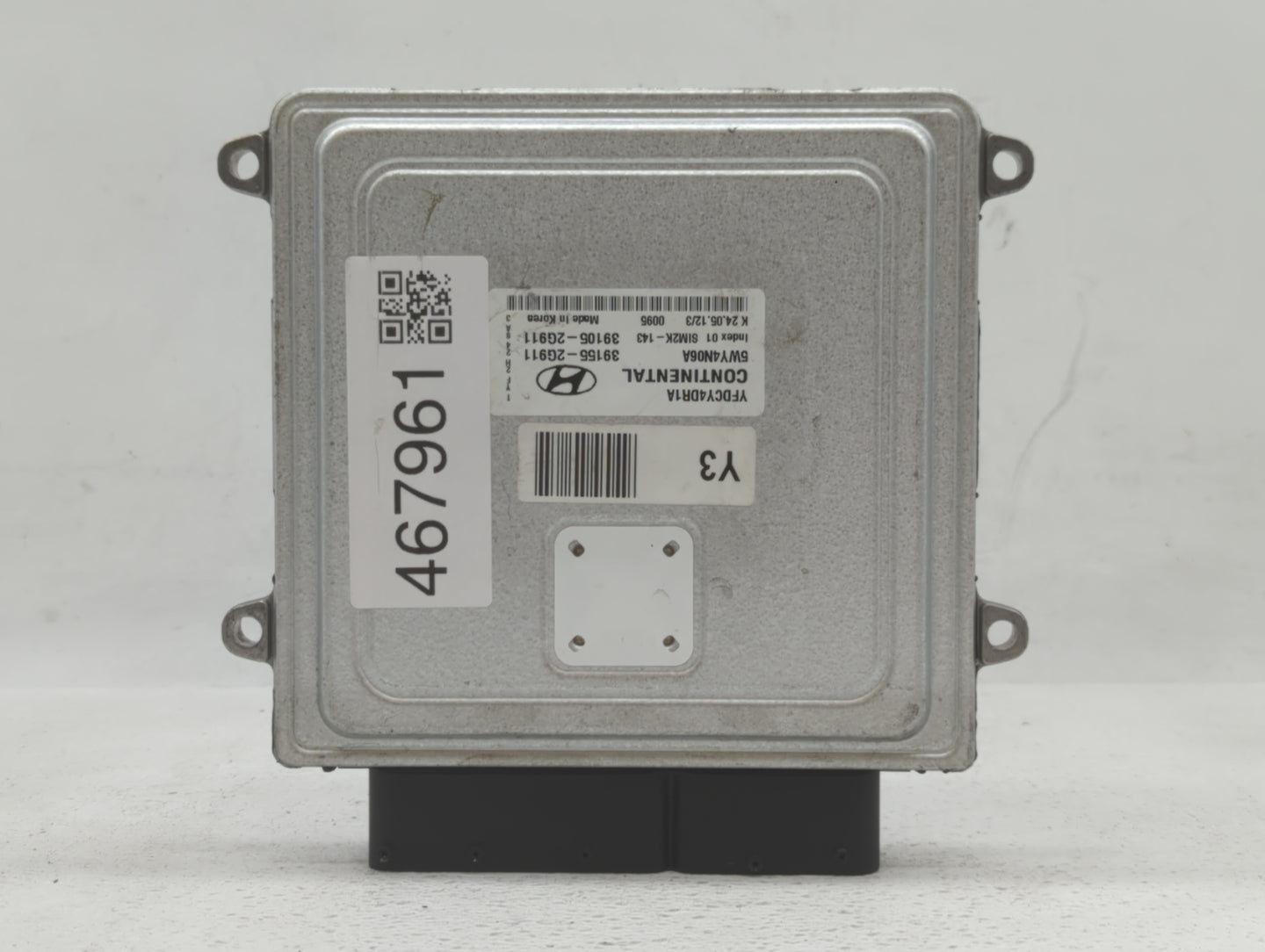 2011-2015 Hyundai Sonata PCM Engine Control Computer ECU ECM PCU OEM P/N:39105-2G911 39155-2G911 Fits OEM Used Auto Parts - 