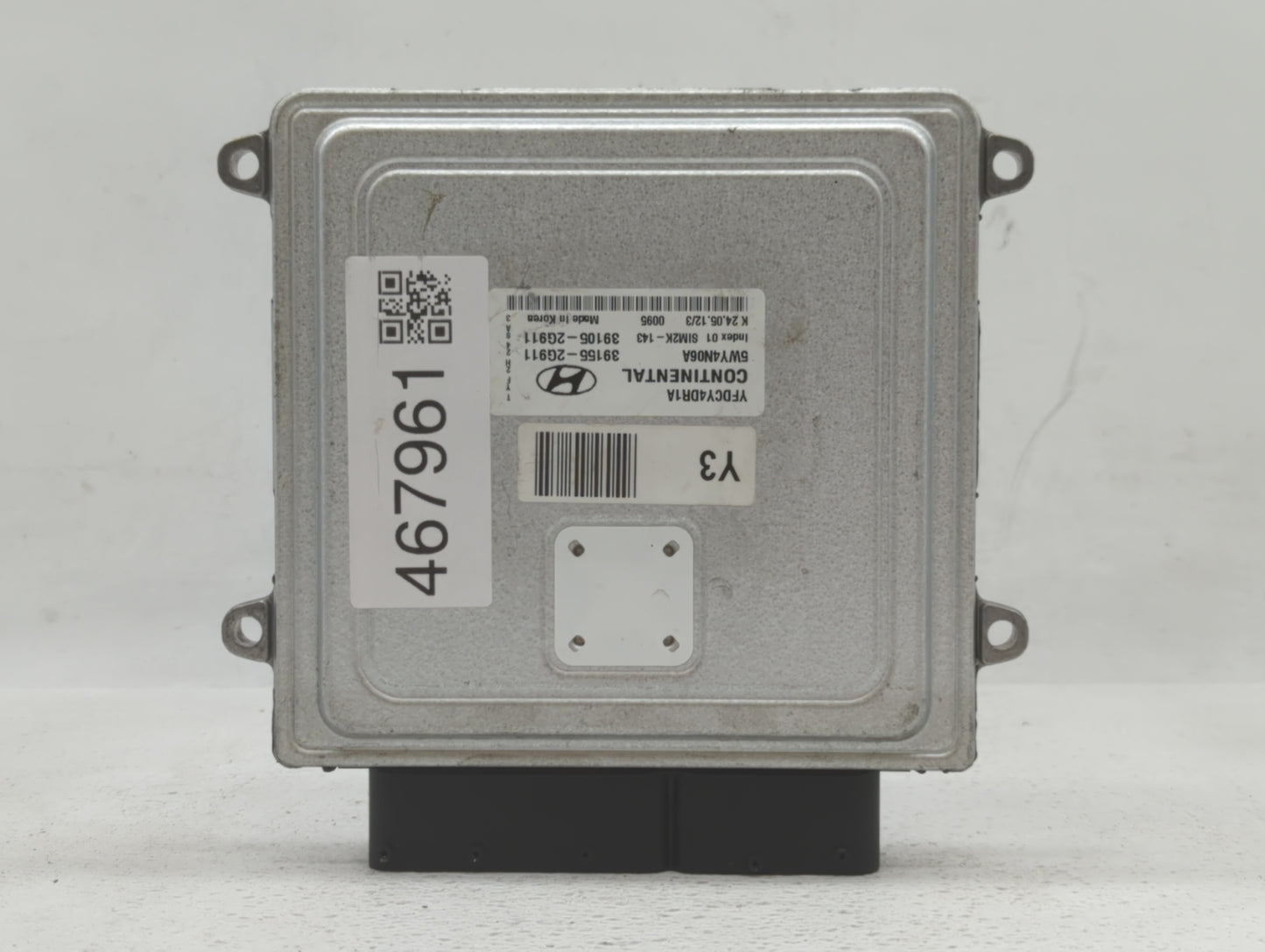 2011-2015 Hyundai Sonata PCM Engine Control Computer ECU ECM PCU OEM P/N:39105-2G911 39155-2G911 Fits OEM Used Auto Parts - 