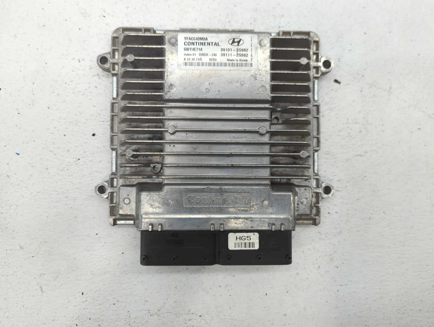 2011-2014 Hyundai Sonata PCM Engine Control Computer ECU ECM PCU OEM P/N:39111-2G664 39101-2G664 Fits Fits 2011 2012 2013 20
