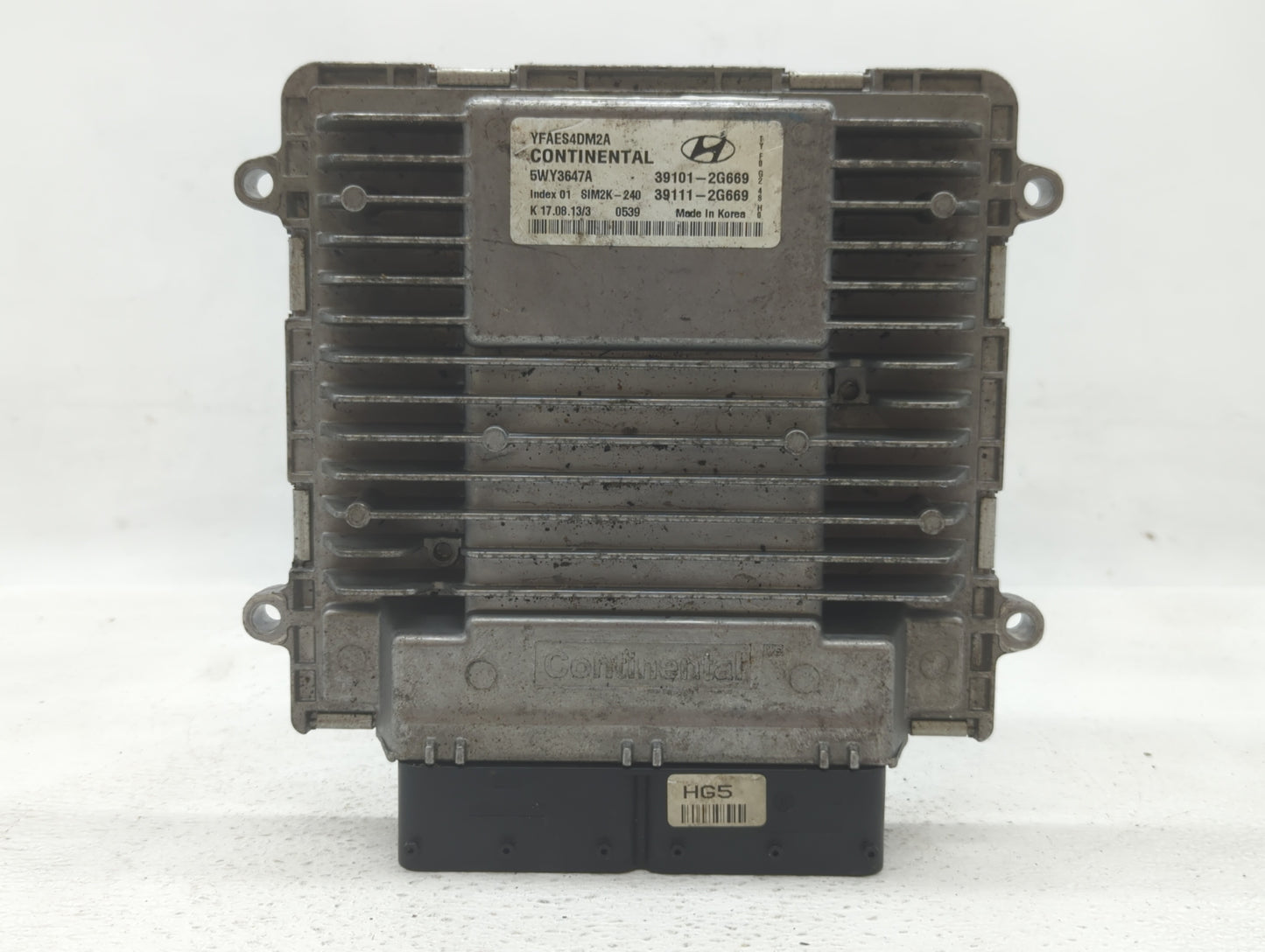 2011-2014 Hyundai Sonata PCM Engine Control Computer ECU ECM PCU OEM P/N:39101-2G667 39111-2G669 Fits Fits 2011 2012 2013 20