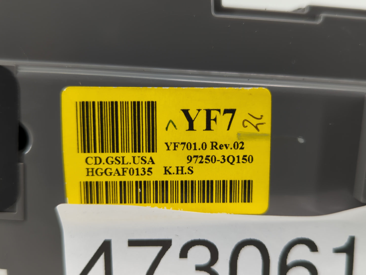2011-2013 Hyundai Sonata Climate Control Module Temperature AC/Heater Replacement P/N:97250-3Q150 97250-3Q001 Fits OEM Used 
