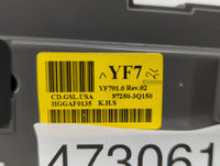 2011-2013 Hyundai Sonata Climate Control Module Temperature AC/Heater Replacement P/N:97250-3Q150 97250-3Q001 Fits OEM Used 