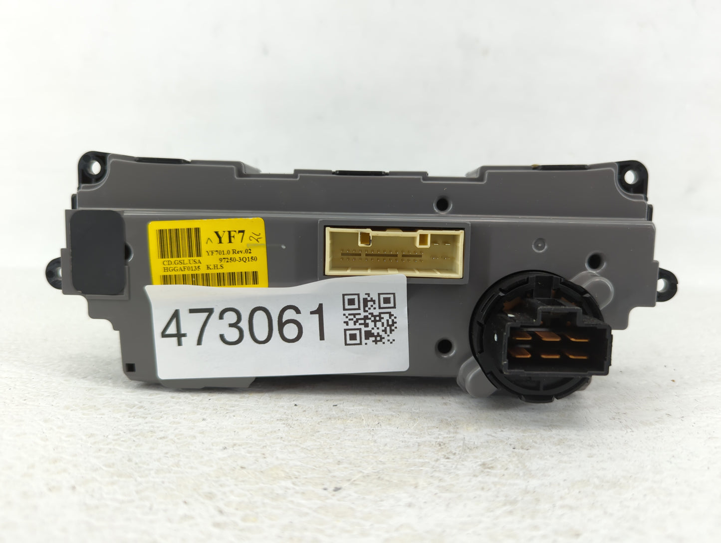 2011-2013 Hyundai Sonata Climate Control Module Temperature AC/Heater Replacement P/N:97250-3Q150 97250-3Q001 Fits OEM Used 