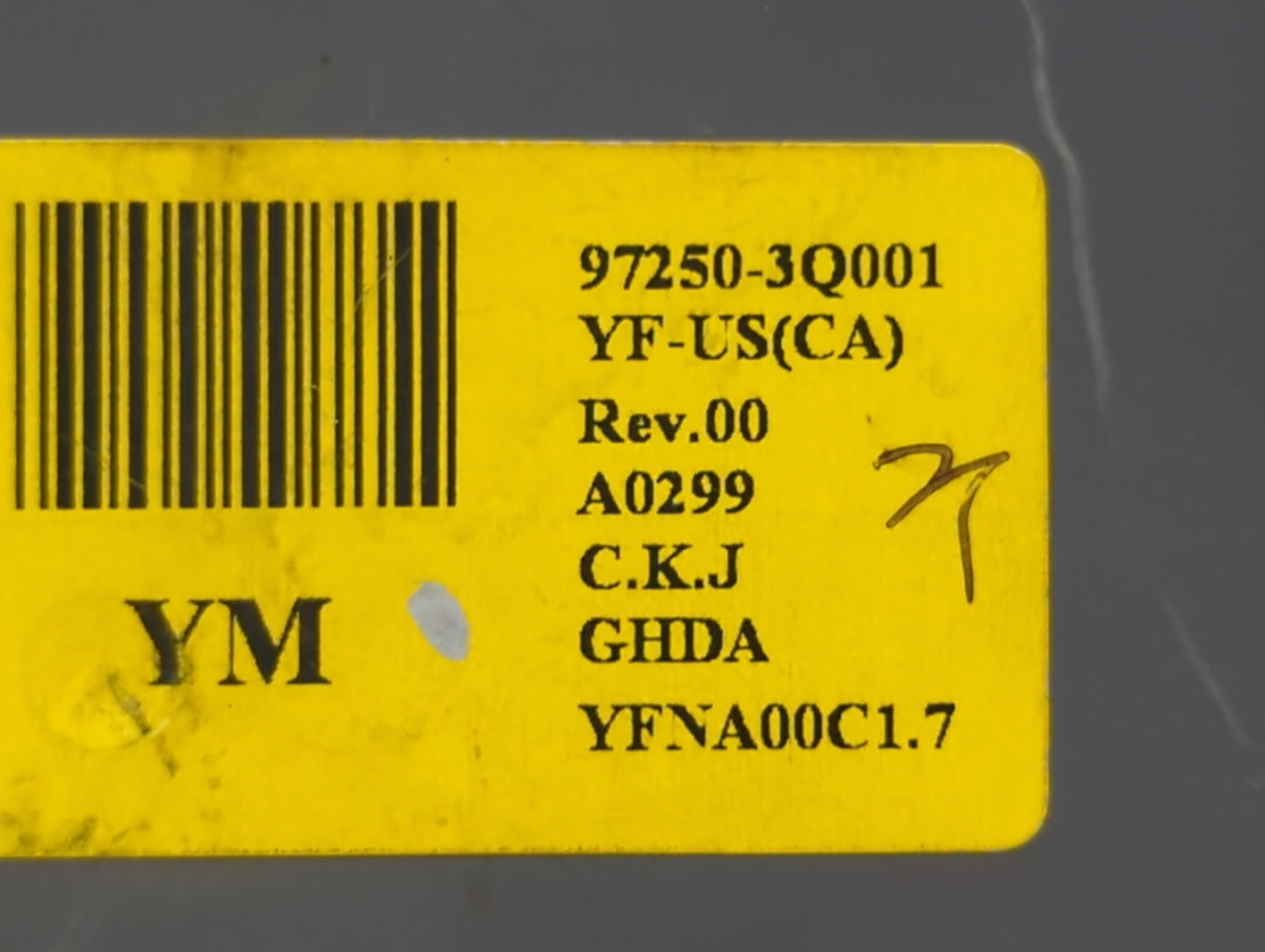 2011-2013 Hyundai Sonata Climate Control Module Temperature AC/Heater Replacement P/N:97250-3Q150 97250-3Q001 Fits OEM Used 
