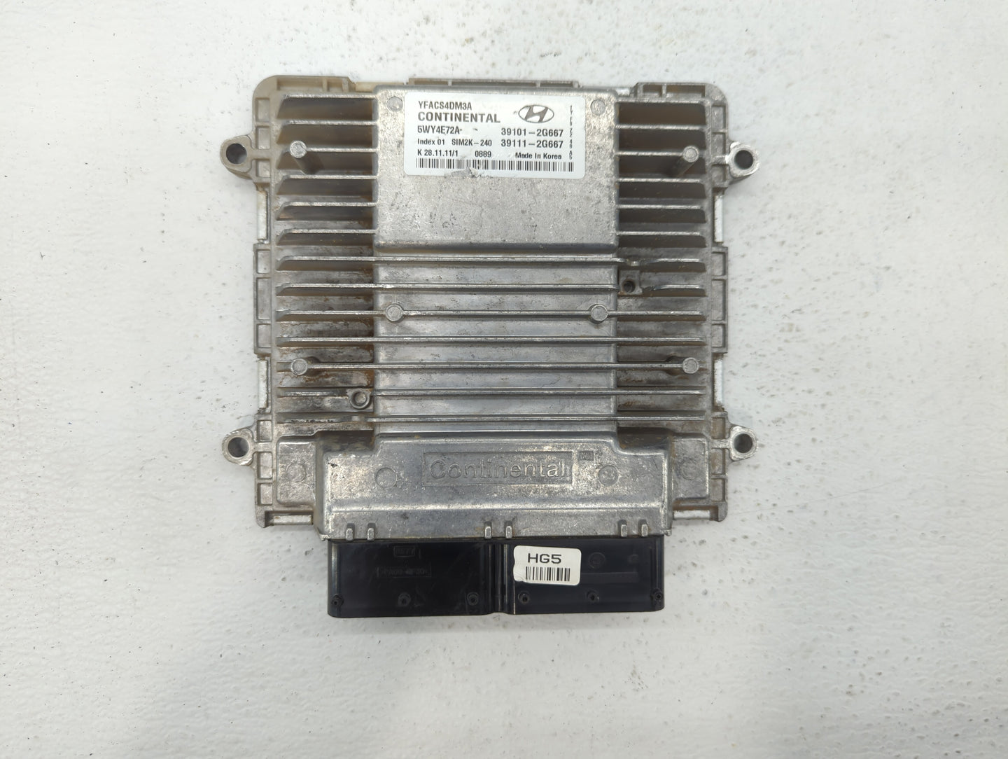 2011-2014 Hyundai Sonata PCM Engine Control Computer ECU ECM PCU OEM P/N:39101-2G667 39111-2G669 Fits Fits 2011 2012 2013 20