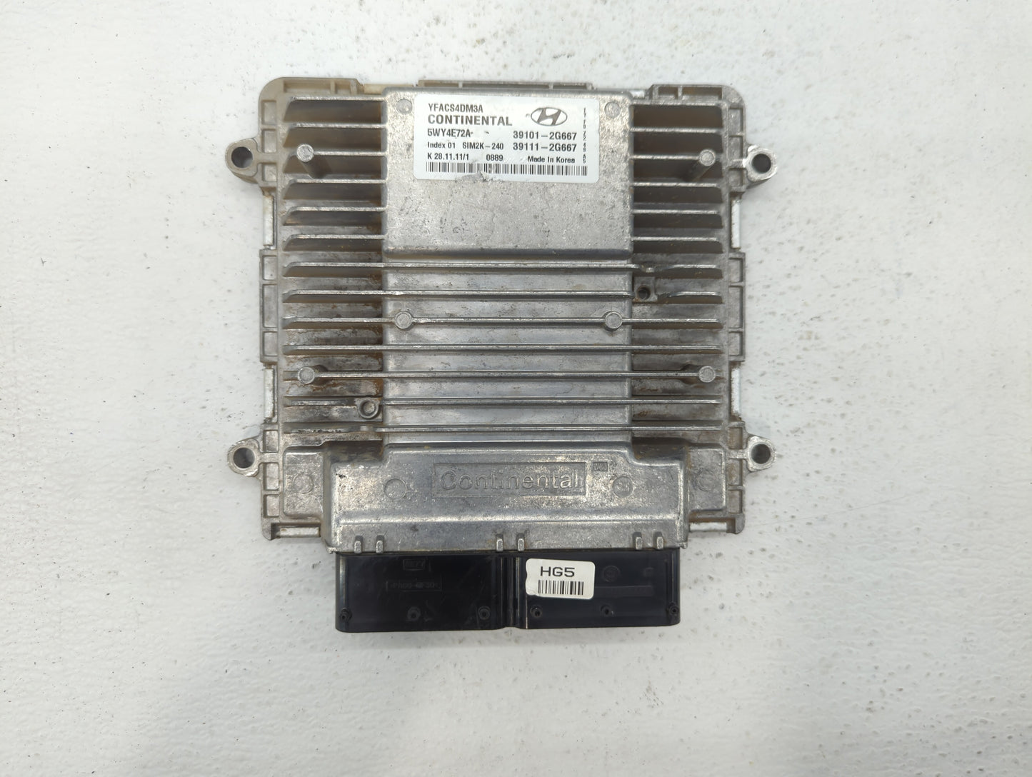 2011-2014 Hyundai Sonata PCM Engine Control Computer ECU ECM PCU OEM P/N:39101-2G667 39111-2G669 Fits Fits 2011 2012 2013 20