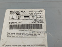 2011-2015 Hyundai Sonata Radio AM FM Cd Player Receiver Replacement P/N:86120-02440 96180-3Q6004X Fits OEM Used Auto Parts -