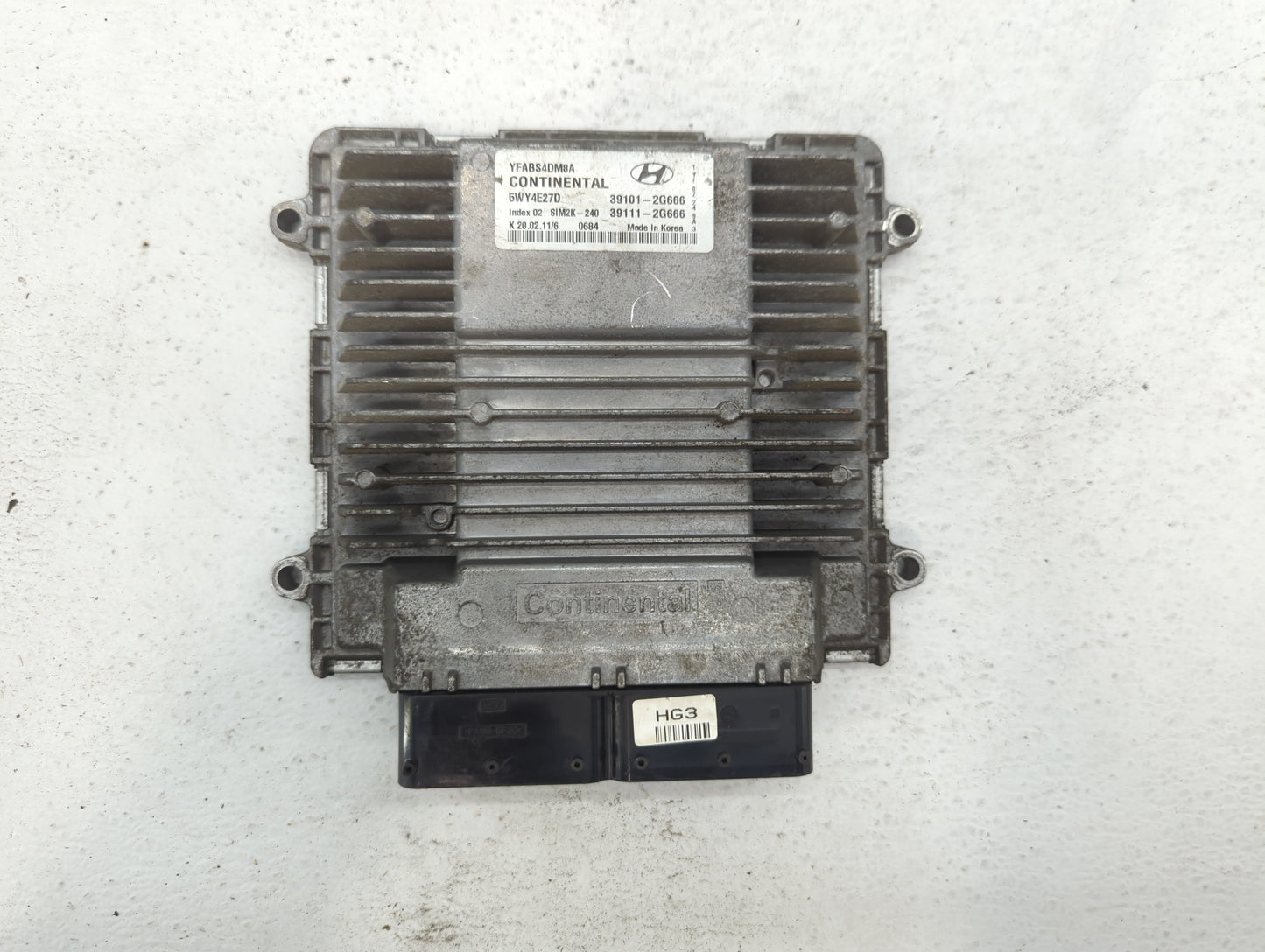 2011-2014 Hyundai Sonata PCM Engine Control Computer ECU ECM PCU OEM P/N:39101-2G667 39111-2G669 Fits Fits 2011 2012 2013 20