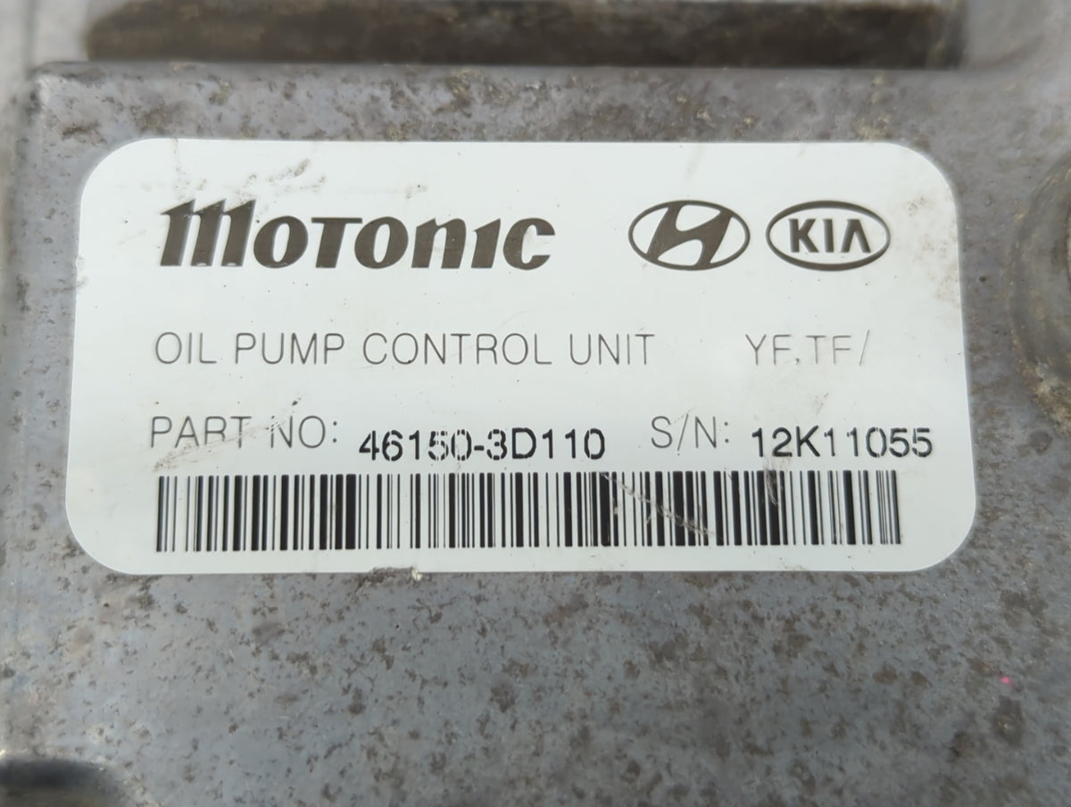 2012 Hyundai Sonata PCM Engine Control Computer ECU ECM PCU OEM P/N:46150-3D110 OEM Used Auto Parts - Oemusedautoparts1.com