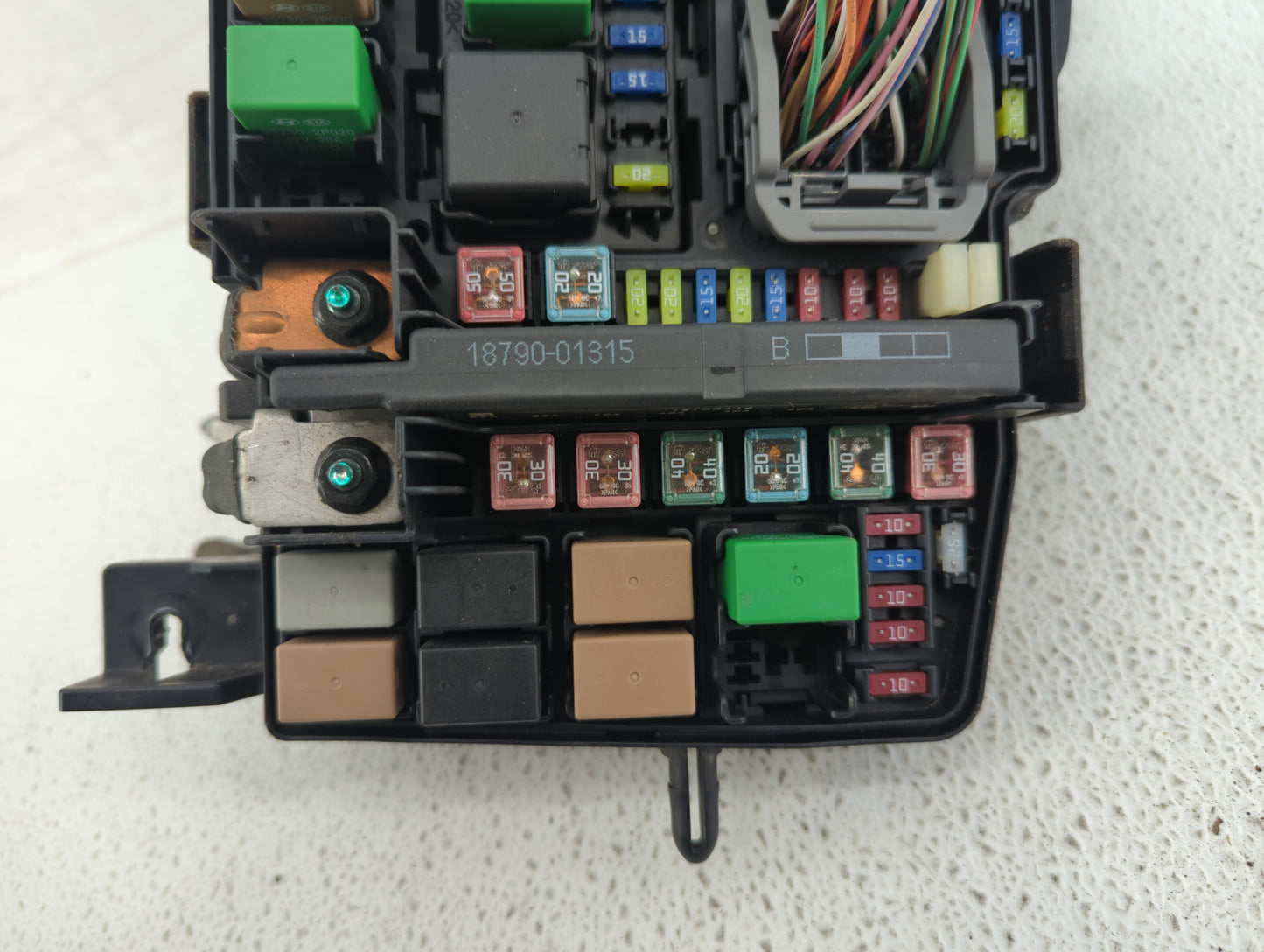 2011-2012 Hyundai Sonata Fusebox Fuse Box Panel Relay Module P/N:284B7 3RA1B 91200-4R012, 91200-4R014 Fits Fits 2011 2012 OE