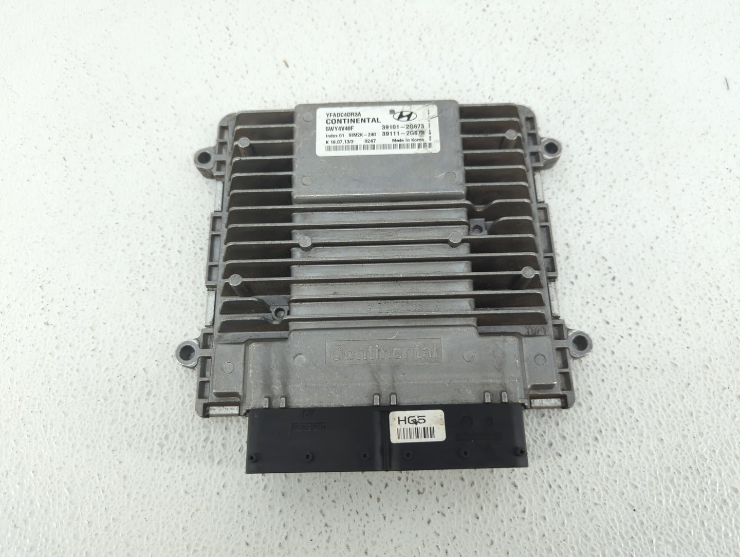2011-2014 Hyundai Sonata PCM Engine Control Computer ECU ECM PCU OEM P/N:39111-2G673 39101-2G673 Fits Fits 2011 2012 2013 20