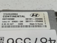 2011-2014 Hyundai Sonata PCM Engine Control Computer ECU ECM PCU OEM P/N:39111-2G668 39101-2G668 Fits Fits 2011 2012 2013 20