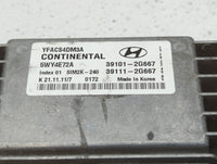 2011-2014 Hyundai Sonata PCM Engine Control Computer ECU ECM PCU OEM P/N:39101-2G667 Fits Fits 2011 2012 2013 2014 OEM Used 