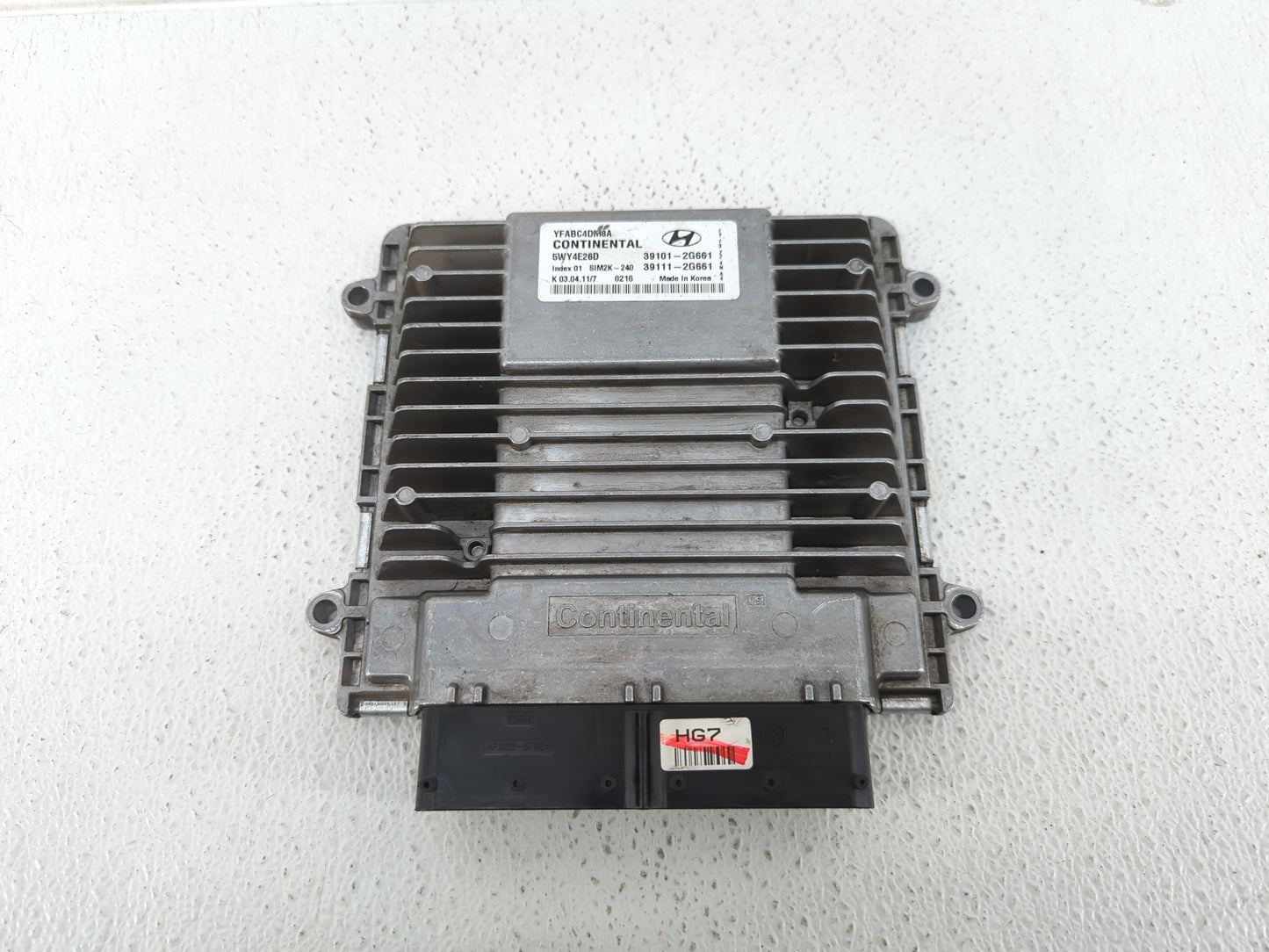 2011-2014 Hyundai Sonata PCM Engine Control Computer ECU ECM PCU OEM P/N:39111-2G661 39101-2G661 Fits Fits 2011 2012 2013 20
