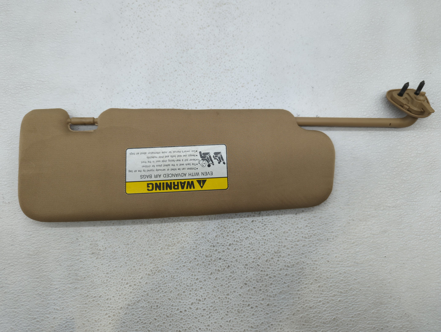 2012-2014 Hyundai Sonata Sun Visor Shade Replacement Driver Left Mirror Fits Fits 2012 2013 2014 OEM Used Auto Parts - Oemus