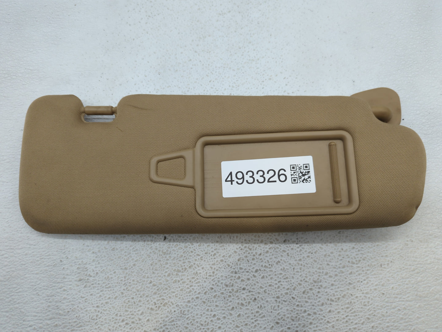 2012-2014 Hyundai Sonata Sun Visor Shade Replacement Passenger Right Mirror Fits Fits 2012 2013 2014 OEM Used Auto Parts - O