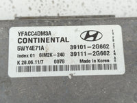 2011-2014 Hyundai Sonata PCM Engine Control Computer ECU ECM PCU OEM P/N:39111-2G662 39101-2G662 Fits Fits 2011 2012 2013 20