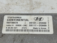 2011-2014 Hyundai Sonata PCM Engine Control Computer ECU ECM PCU OEM P/N:39111-2G669 39101-2G669 Fits Fits 2011 2012 2013 20