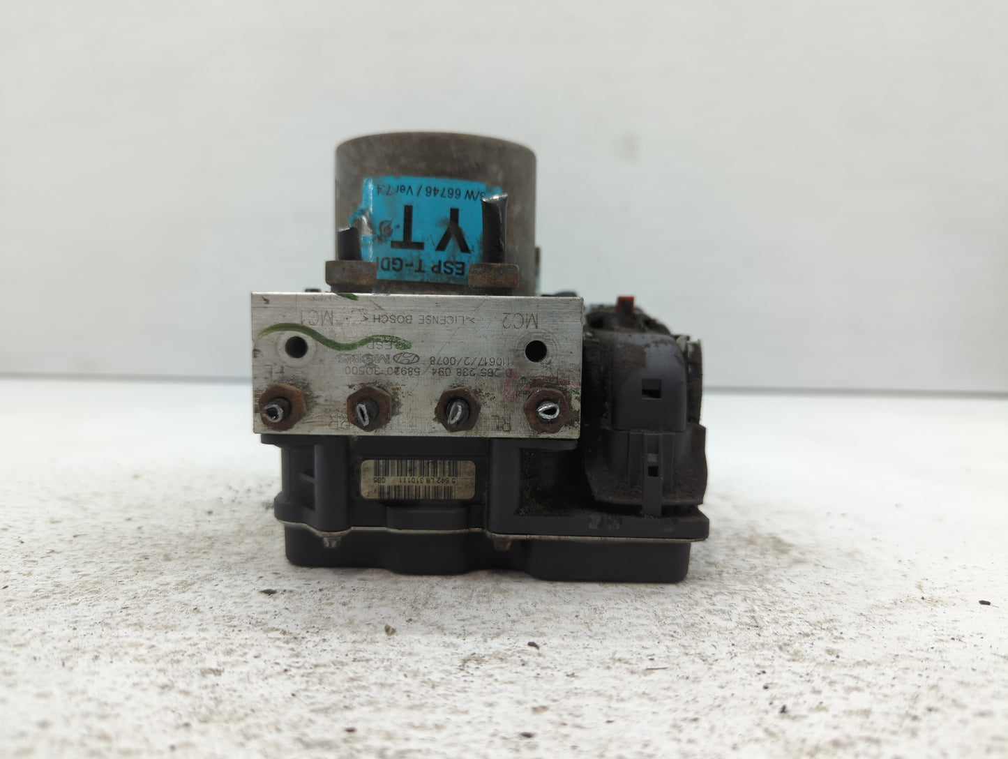 2011-2013 Hyundai Sonata ABS Pump Control Module Replacement P/N:58920-30500 Fits Fits 2011 2012 2013 OEM Used Auto Parts - 