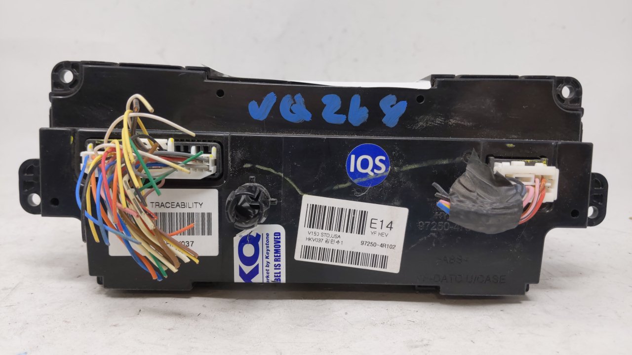 2011-2013 Hyundai Sonata Climate Control Module Temperature AC/Heater Replacement P/N:97250-4R102 Fits Fits 2011 2012 2013 O