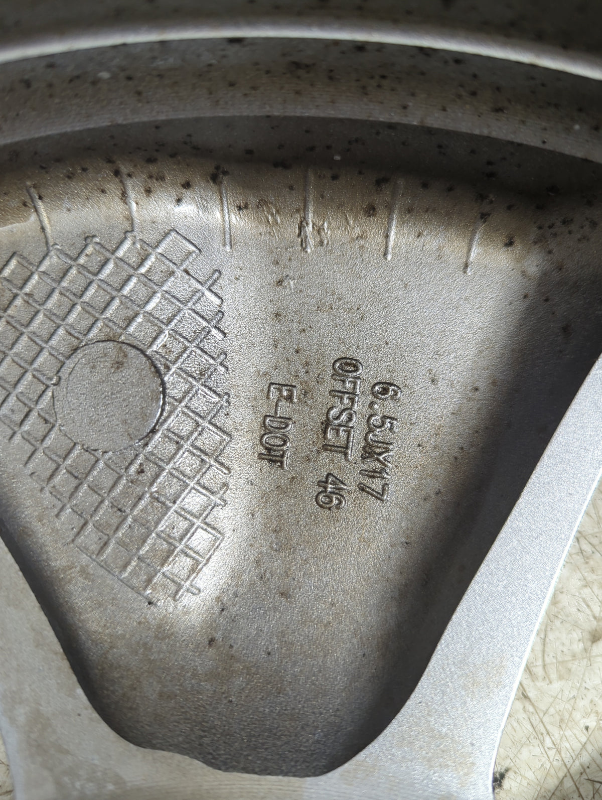 2012 Hyundai Sonata Oem Wheel Rim 5035767 - Oemusedautoparts1.com
