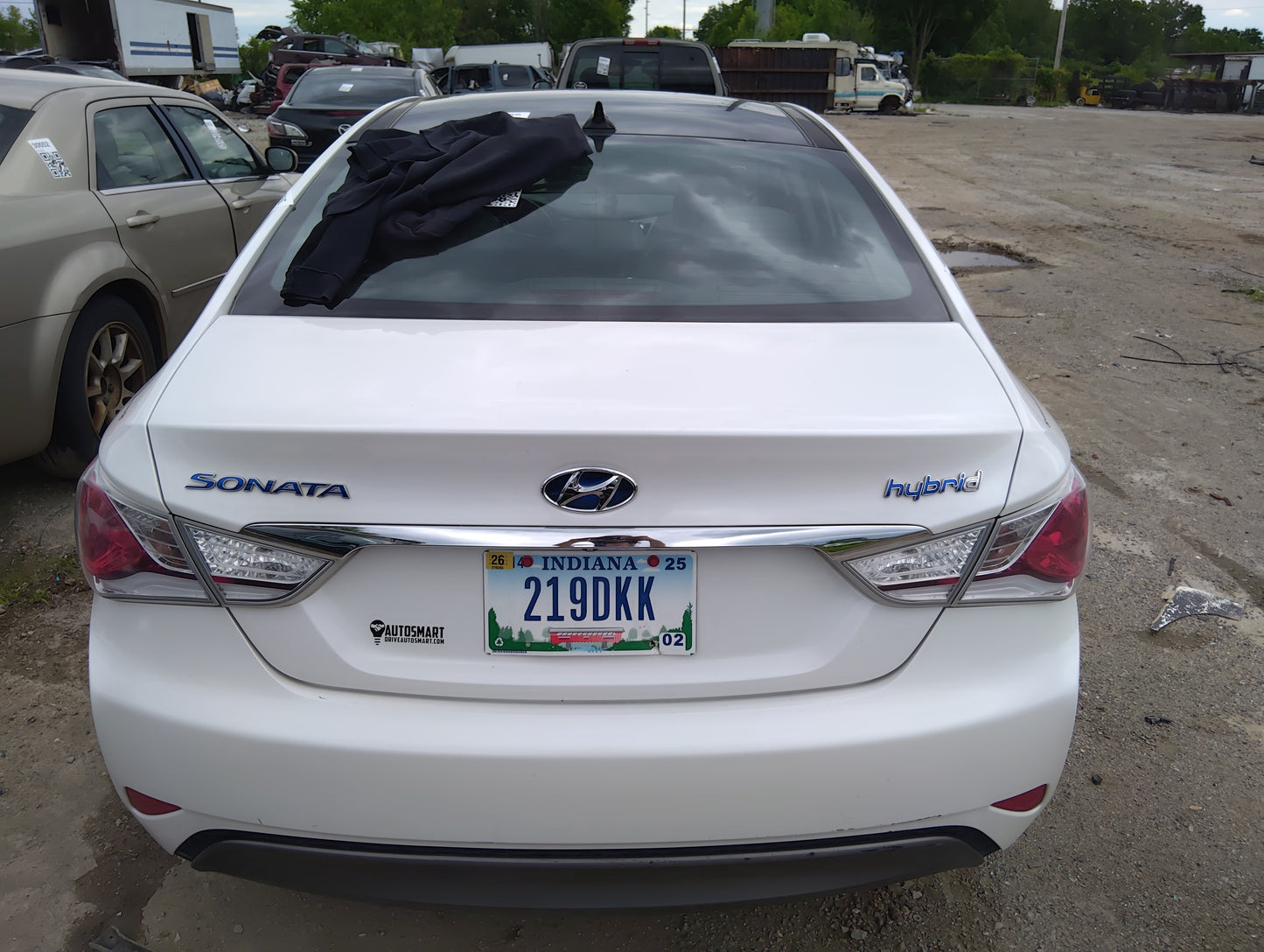 2011-2015 Hyundai Sonata Trunk/decklid/hatch/tailgate Oem - Oemusedautoparts1.com