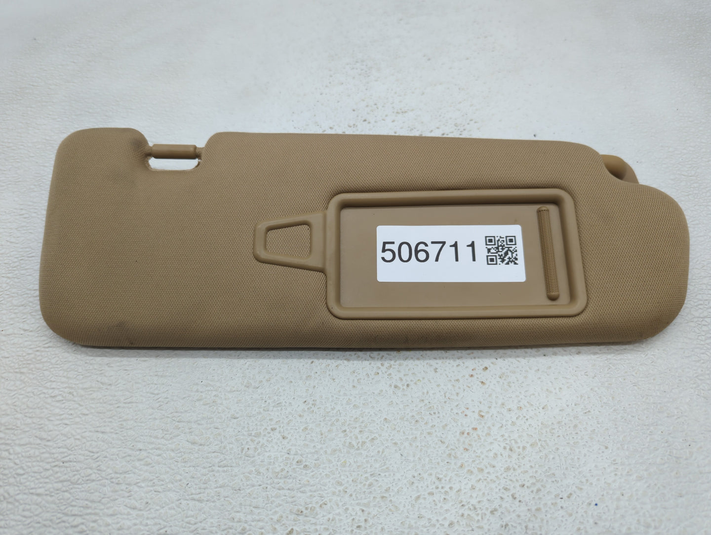 2012-2014 Hyundai Sonata Sun Visor Shade Replacement Passenger Right Mirror Fits Fits 2012 2013 2014 OEM Used Auto Parts - O